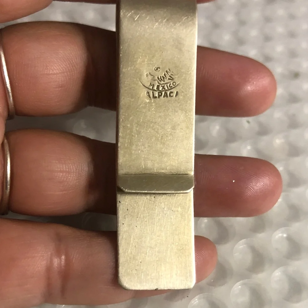 Vintage-Inspired Gold and Silver Money Clip